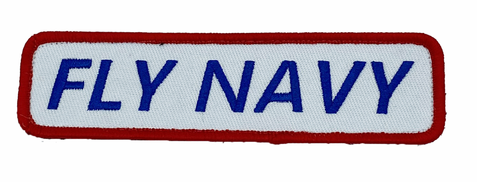 Fly Navy Patch – Plastic Backing, 5"