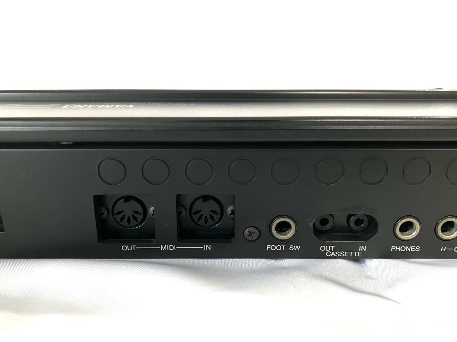 Yamaha RX15 Digital Drum Machine Tested Working Double-Trigger Pads w/ Manual