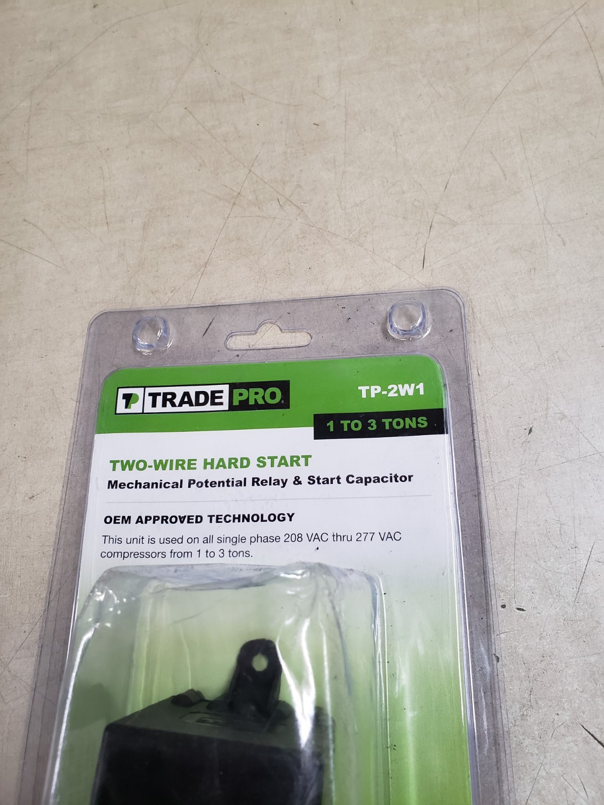 TradePro Two-Wire Hard Start Relay Capacitor TP-2W1