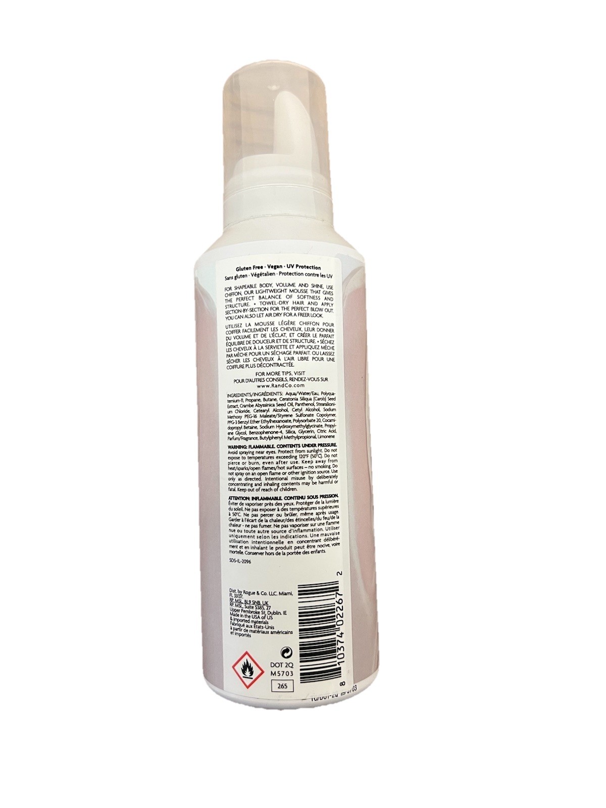 R+Co Chiffon Styling Mousse 5.6 oz