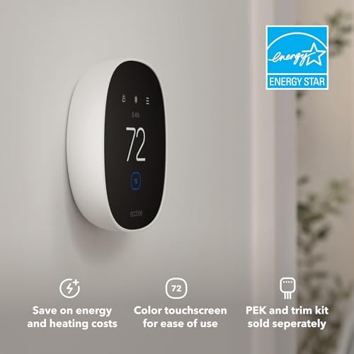 ecobee - Energy Star Certified programmable Wi-Fi Smart Thermostat Essential