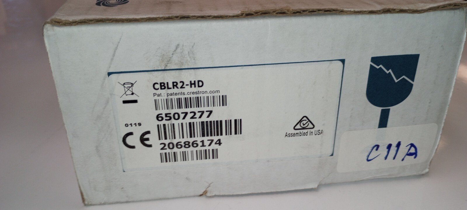 NEW  SEALED Crestron CBLR2-HD 6507277 Cable Retractor For Fliptops HDMI