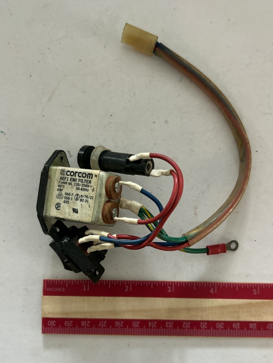 1960S/70S NASA SPACE PROGRAM UNIDENTIFIED EMI FILTER WIRING HARNESS A