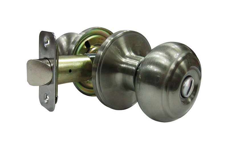 Faultless TGX210B Grade 3 Fancy Mushroom Satin Nickel Right Handed Privacy Knob