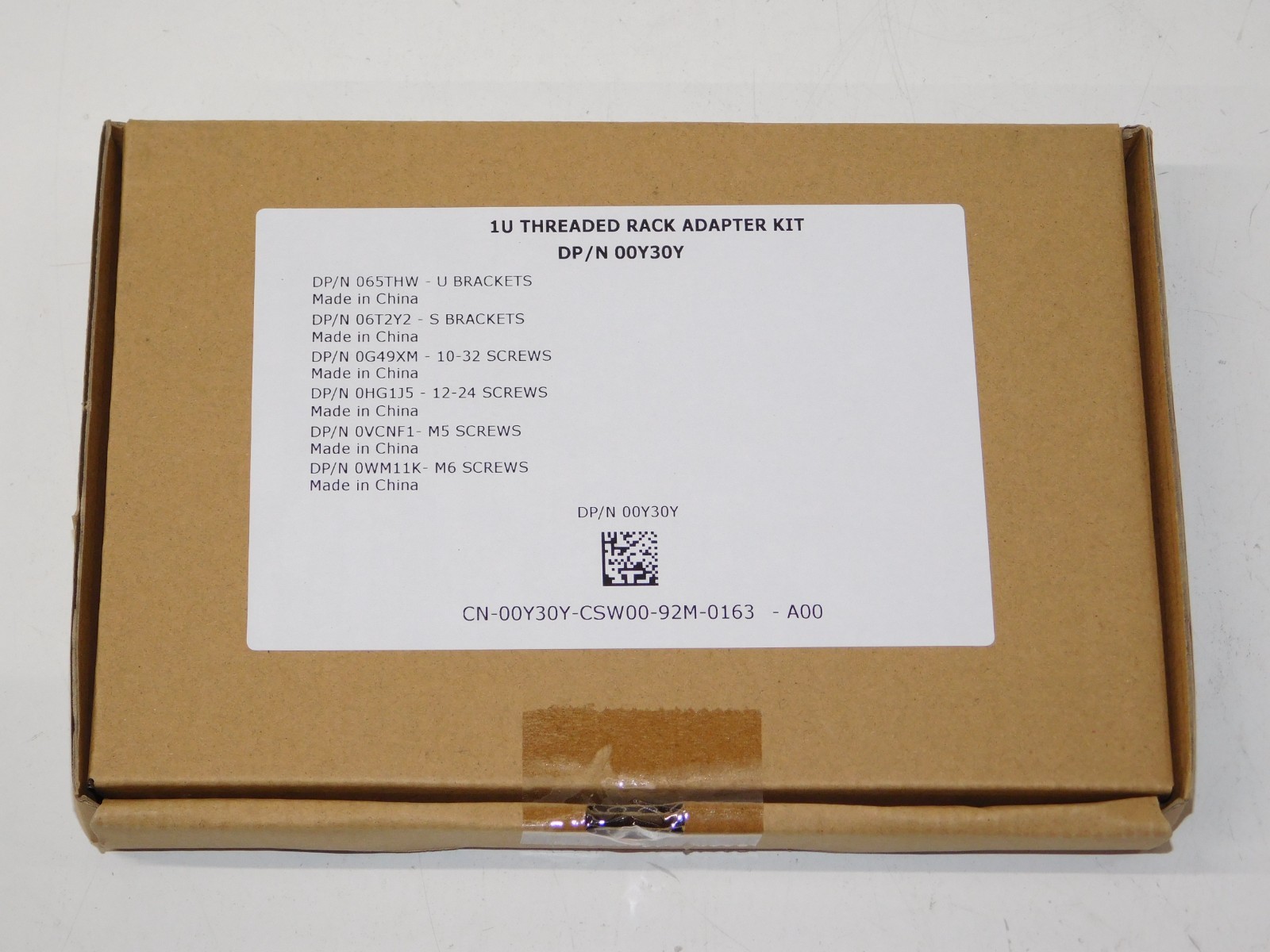 New Dell 00Y30Y 0Y30Y 1U Threaded Rack Adapter Brackets Sliding ReadyRails Kit