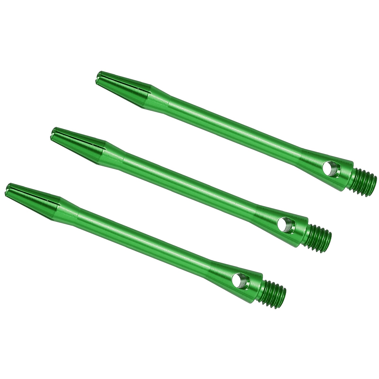 3Pcs Dart Shafts 48mm/1.9", 2BA Thread Aluminum Dart Accessories, Green