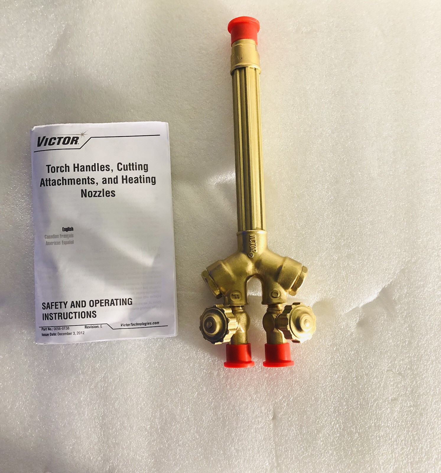 Victor 100FC Welding Handle 0382-0032 Professional Medium Size