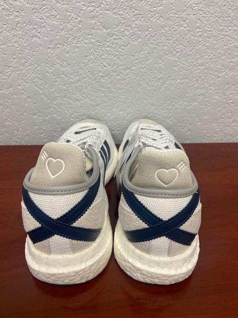 [FZ0551] Mens Adidas Tokio Solar HM White Navy Black Sneaker - Discoloring