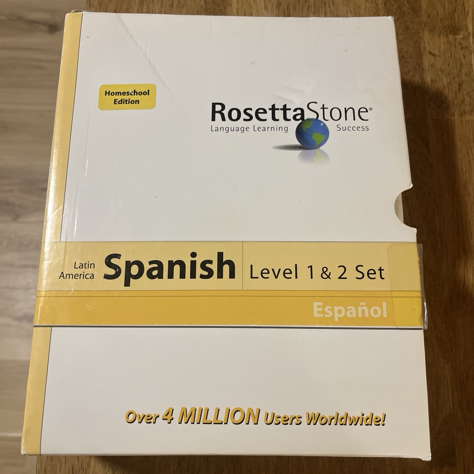 Rosetta Stone Spanish Mixed Book & CD Lot Level 1 & 2 Homeschool Edition Books