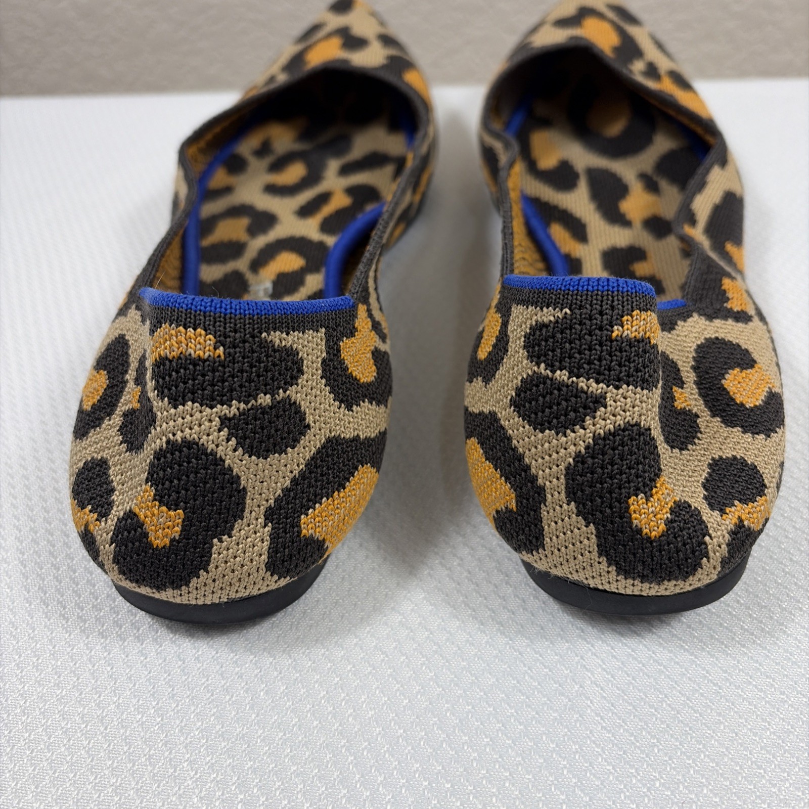 Rothy’s The Point Leopard Womens 10.5