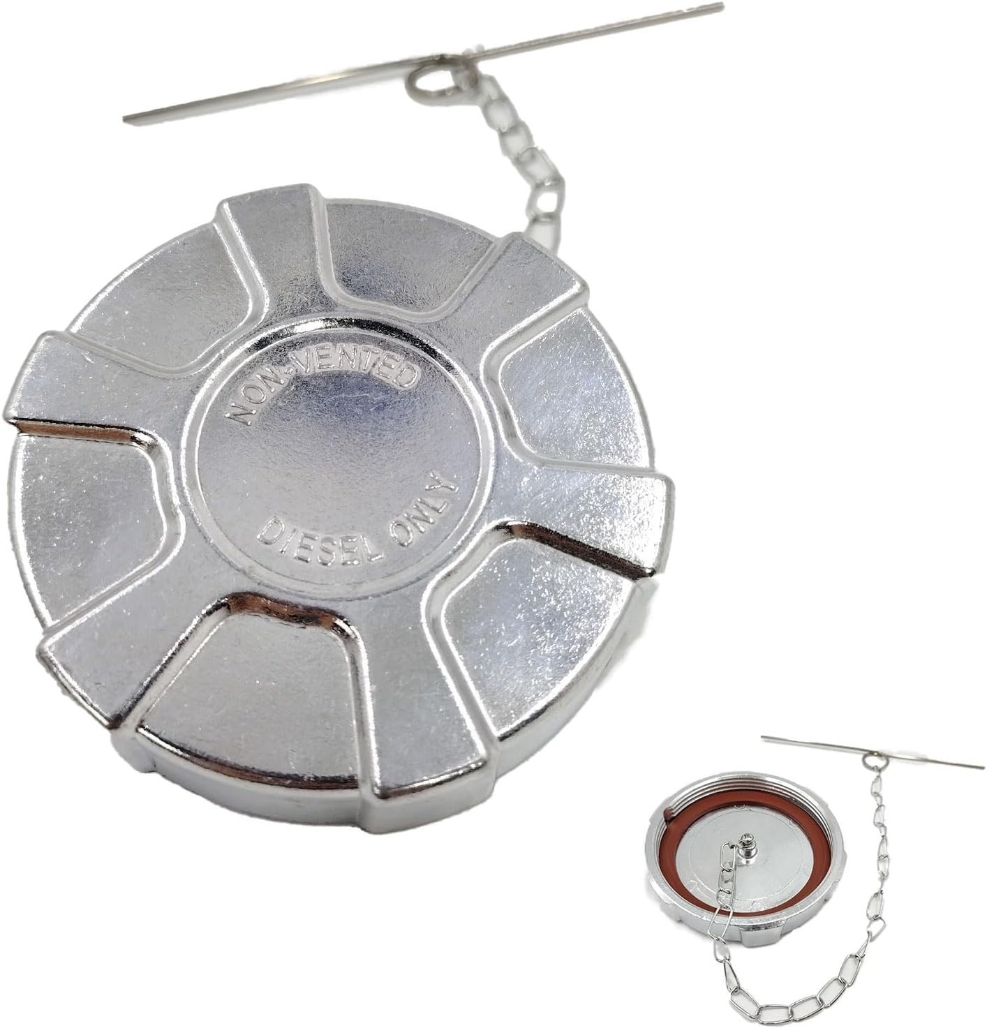 3 1/2" Non-Locking Aluminum Diesel Fuel Cap for International Trucks