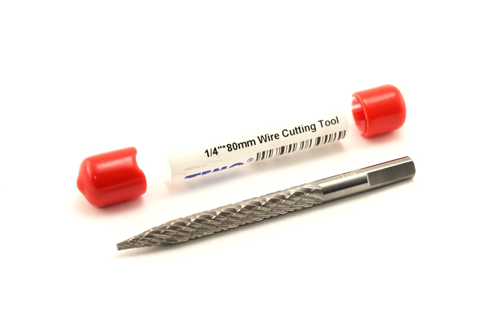 TMAX 1/4" 6mm Carbide Burr Drill Bit Wire Cutter Tire Repair Automobile Car Tool