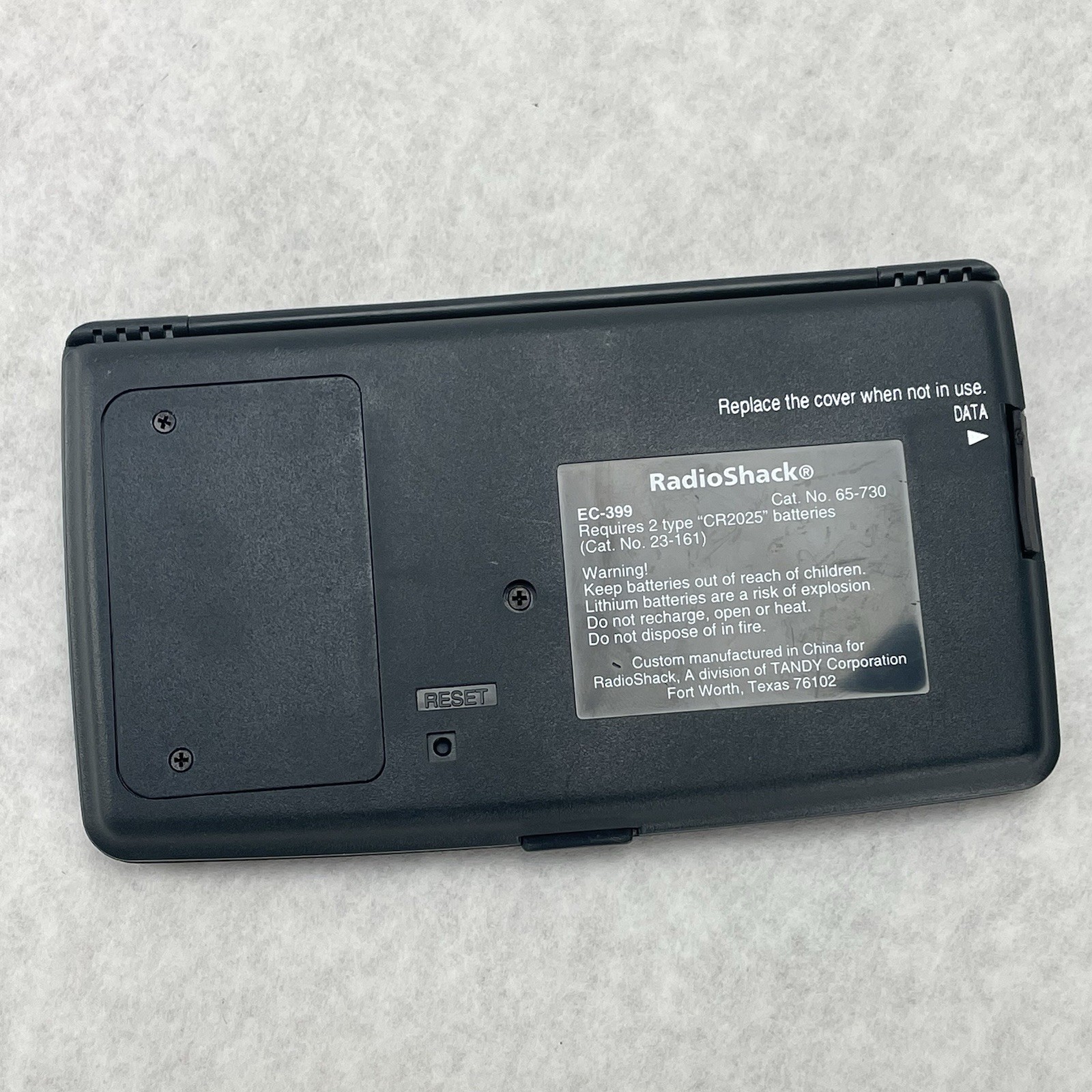 Radio Shack EC-399 Electronic Data Organizer