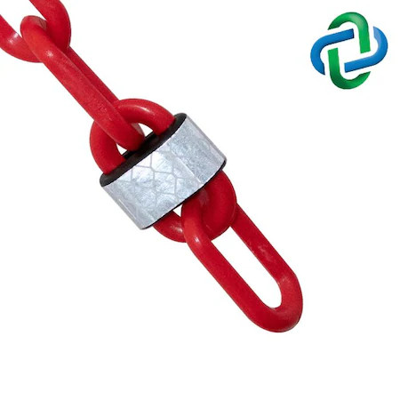 Zoro Select 52005-25 Plastic Chain, Red, Unfinished, Outdoor, 52005-25