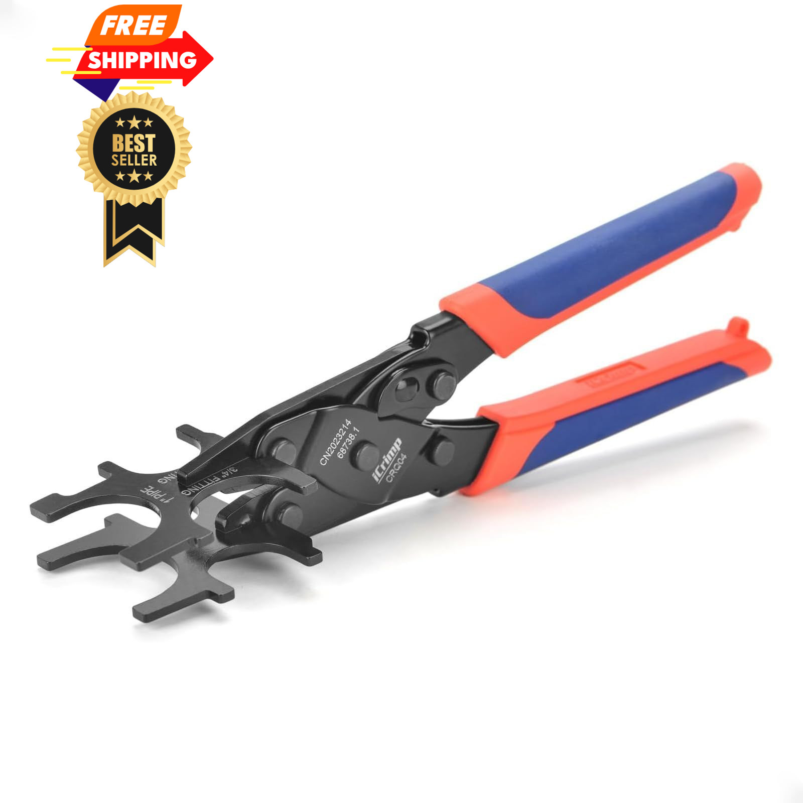 iCrimp Push to connect fitting removal tool, Effortlessly Remove 1/2 Silver