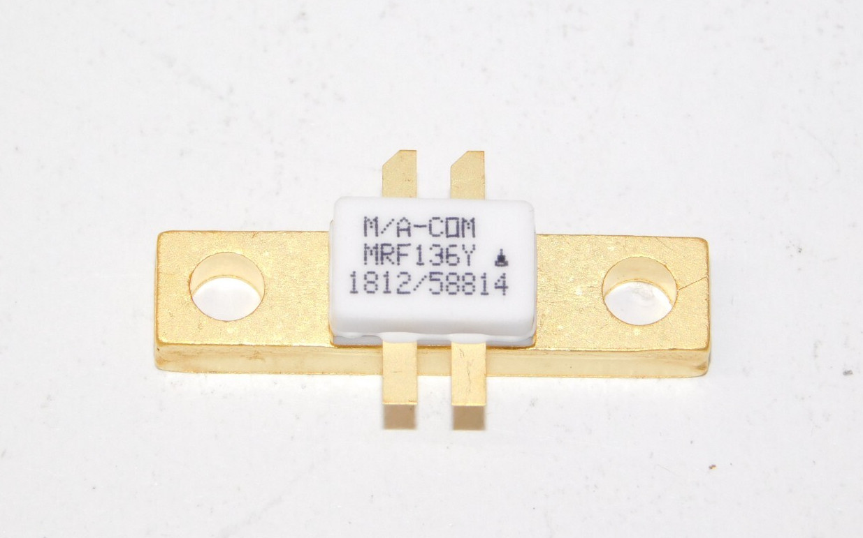 New Macom MRF136Y RF Power Field Effect Transistor RF MOSFET Line 30W to 400MHz