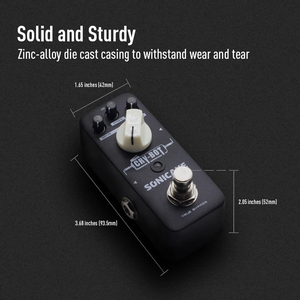 SONICAKE Auto Wah Pedal Guitar Effect