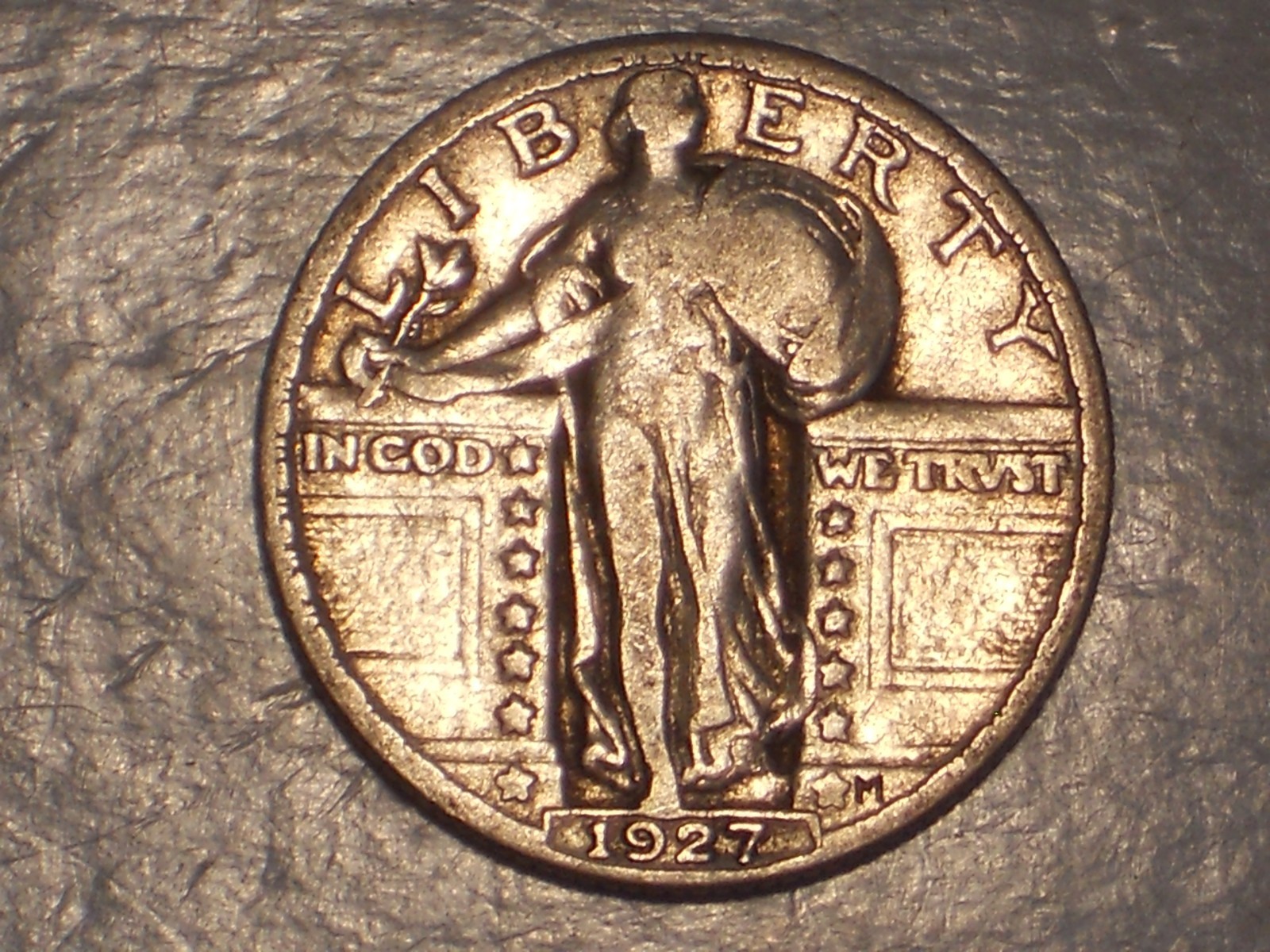 1927 Standing Liberty Quarter (Fine+ & Attractive)