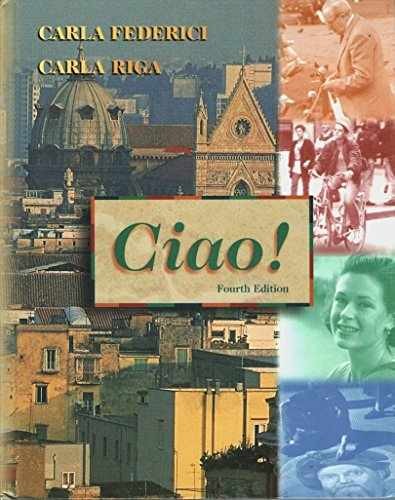 Ciao! - Hardcover, by Carla Federici; Carla Riga - Very Good c