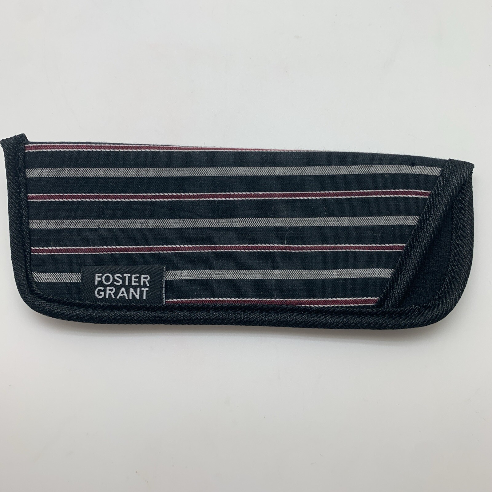 Foster Grant  LEO  stripe Reading Glasses CASE ONLY Soft Sleeve Protective