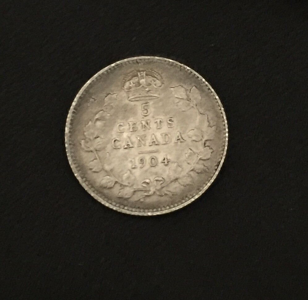 Canada 5C 1904 XF-AU (#1712)