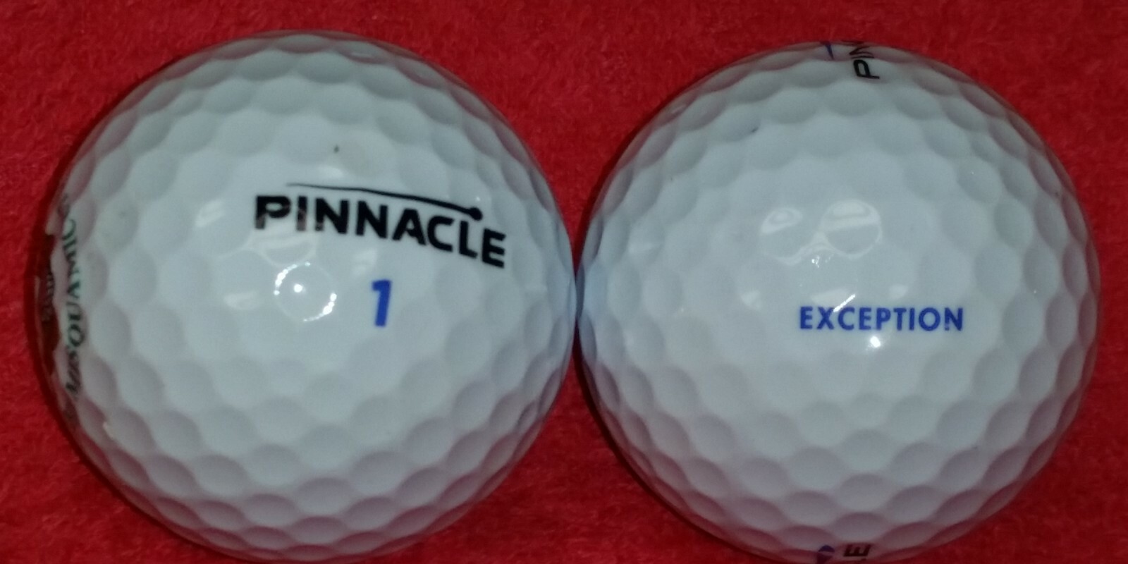 15 Pinnacle  Exception  AAA   balls  including free  shipping