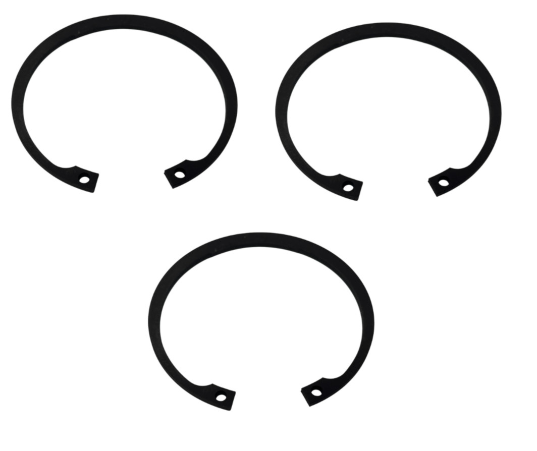 Lot of 3 NABI 3142015638 Snap Ring for Lower Radius Rod – 3.58" OD, 0.11" Thick