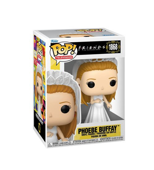 Funko Pop Friends: Phoebe Buffay Wedding Dress Figure w/ Protector
