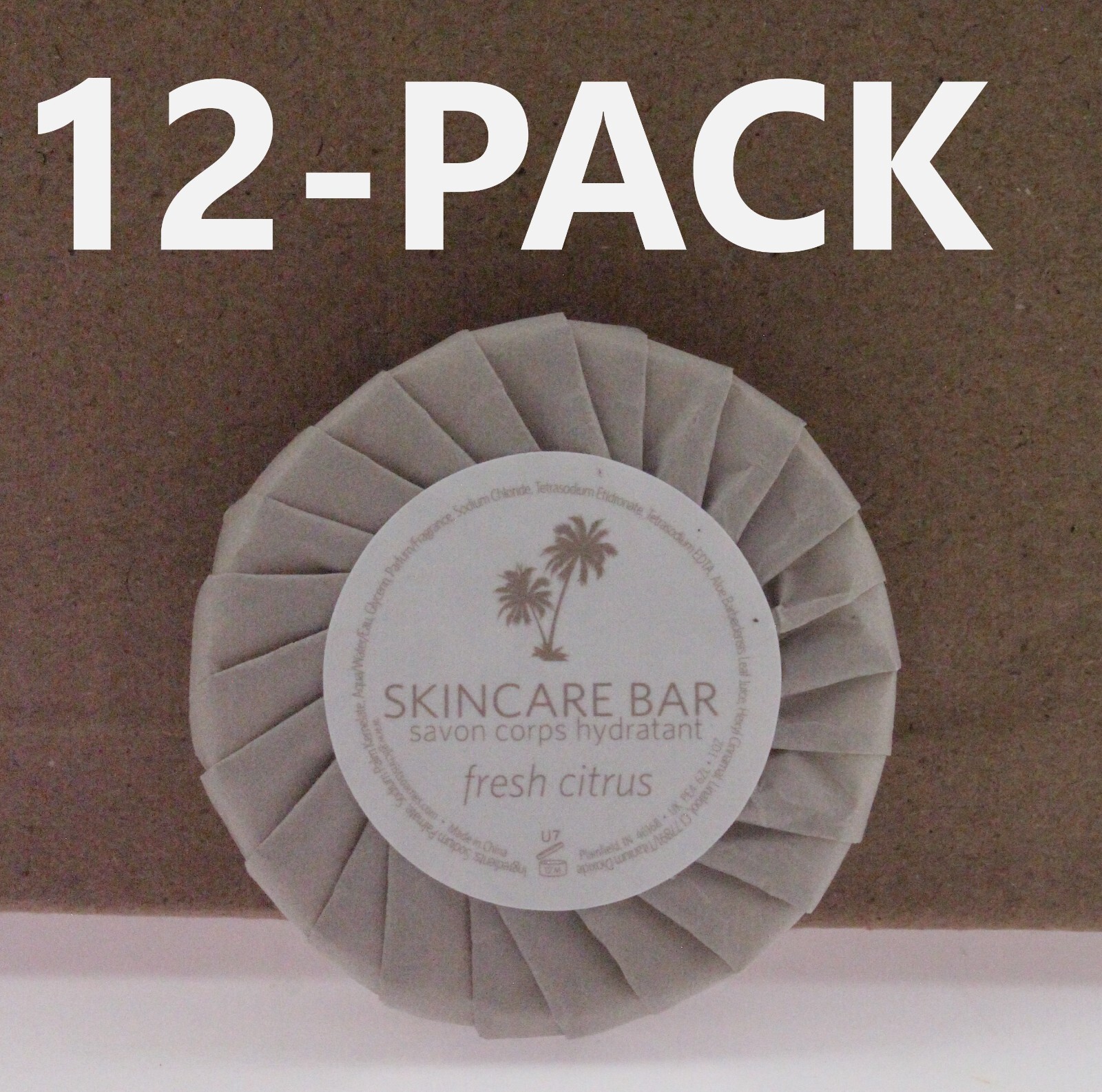 12-PACK | GILCHRIST & SOAMES TREASURE ISLAND 'FRESH CITRUS' Skincare Bar - 1 oz