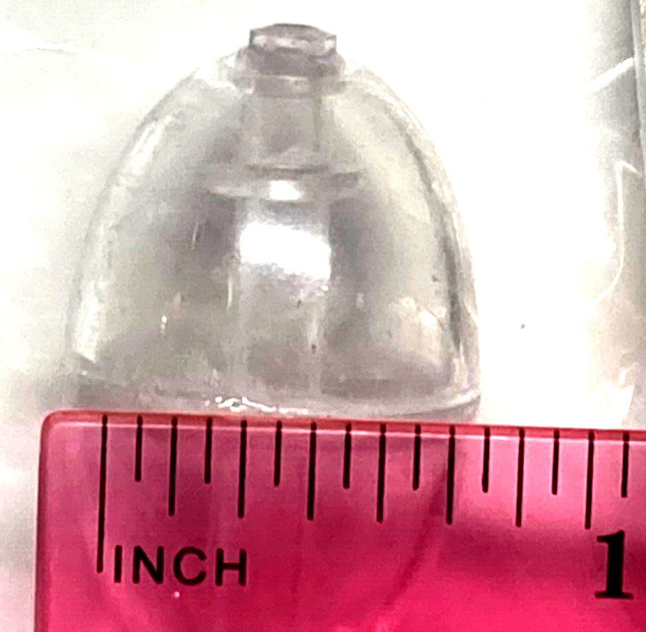 Bubble Spinning Floats #240 Clear Plastic 3/4" Width 12 COUNT PACKAGE