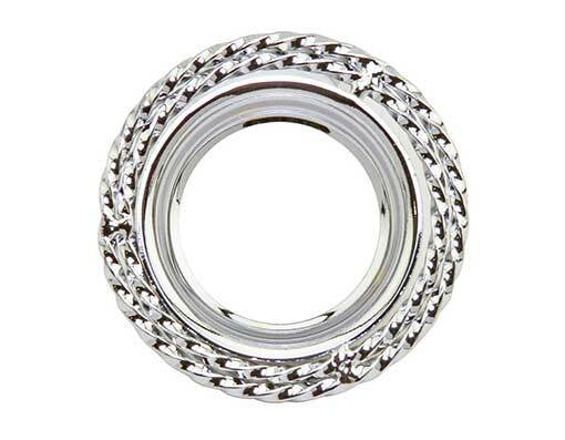 Lowrider Double Square Twisted Bottom Bracket Cup Chrome. bike part