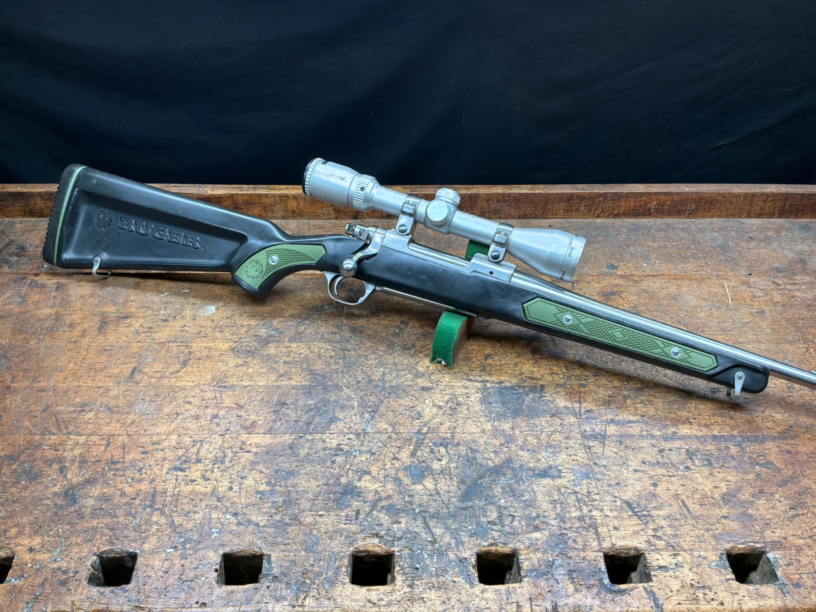 Ruger M77 MK2 Zytel Boat Paddle Skeleton Stock Inserts Custom Rifle Grips