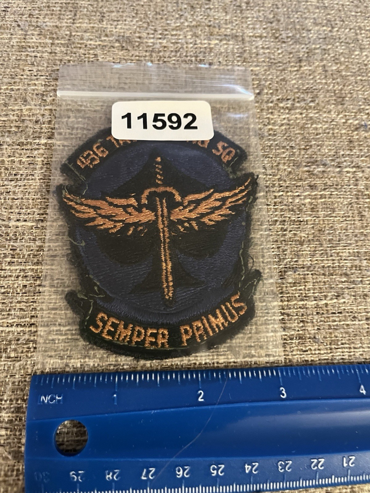 USAF 436th Tactical Fighter Training Vintage Patch 436 US Air Force