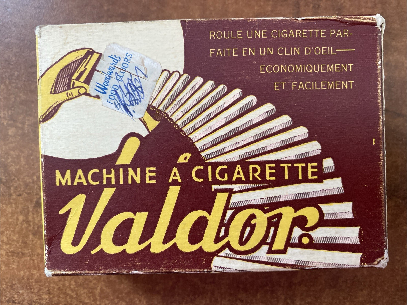 Vintage Valdor Cigarette Rolling Machine
