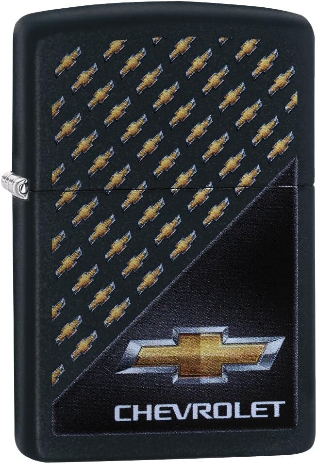 Zippo 29580 chevy Logo black Matte