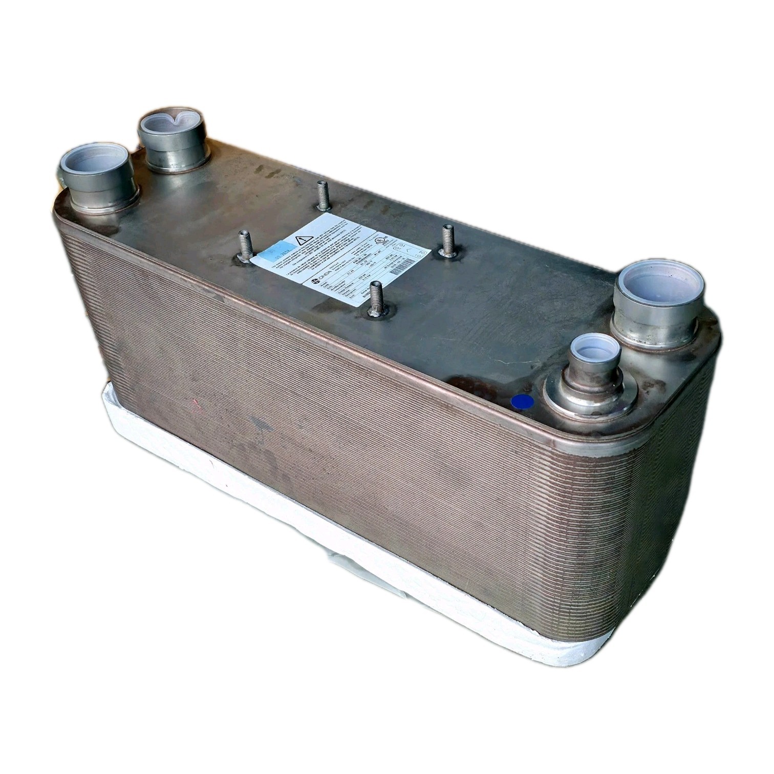 Onda Brazed Plate Heat Exchanger Commercial Stainless Steel New S182 HD-90