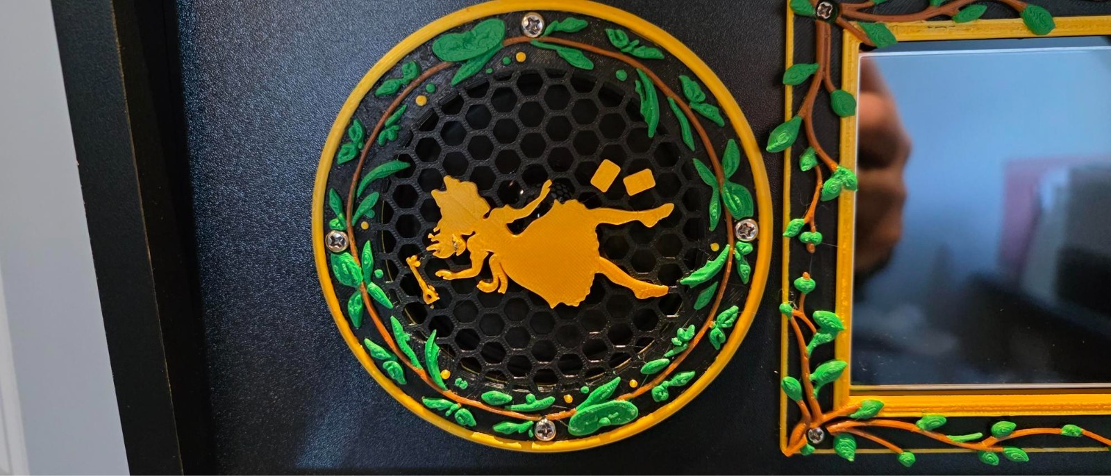 Alice goes to Wonderland Pinball Cabinet Custom Speaker Grill Set