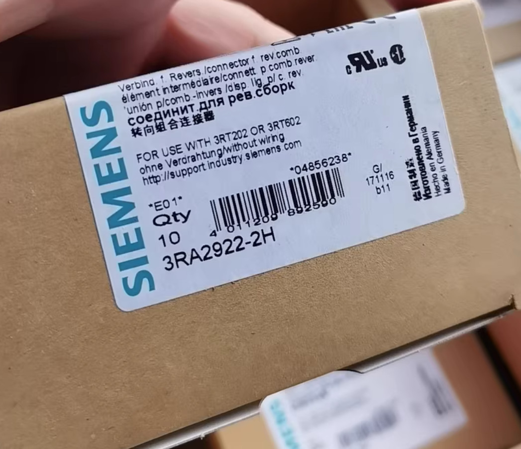 A box of 10PC NEW SIEMENS Connector Interlock device 3RA2922-2H #LL
