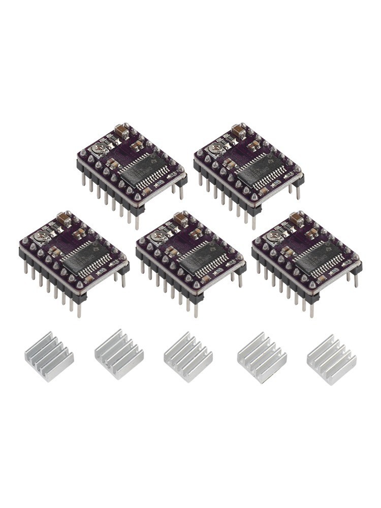 5 Pcs DRV8825 Stepper Motor Driver Control Extension Shield Board For 3D Printer