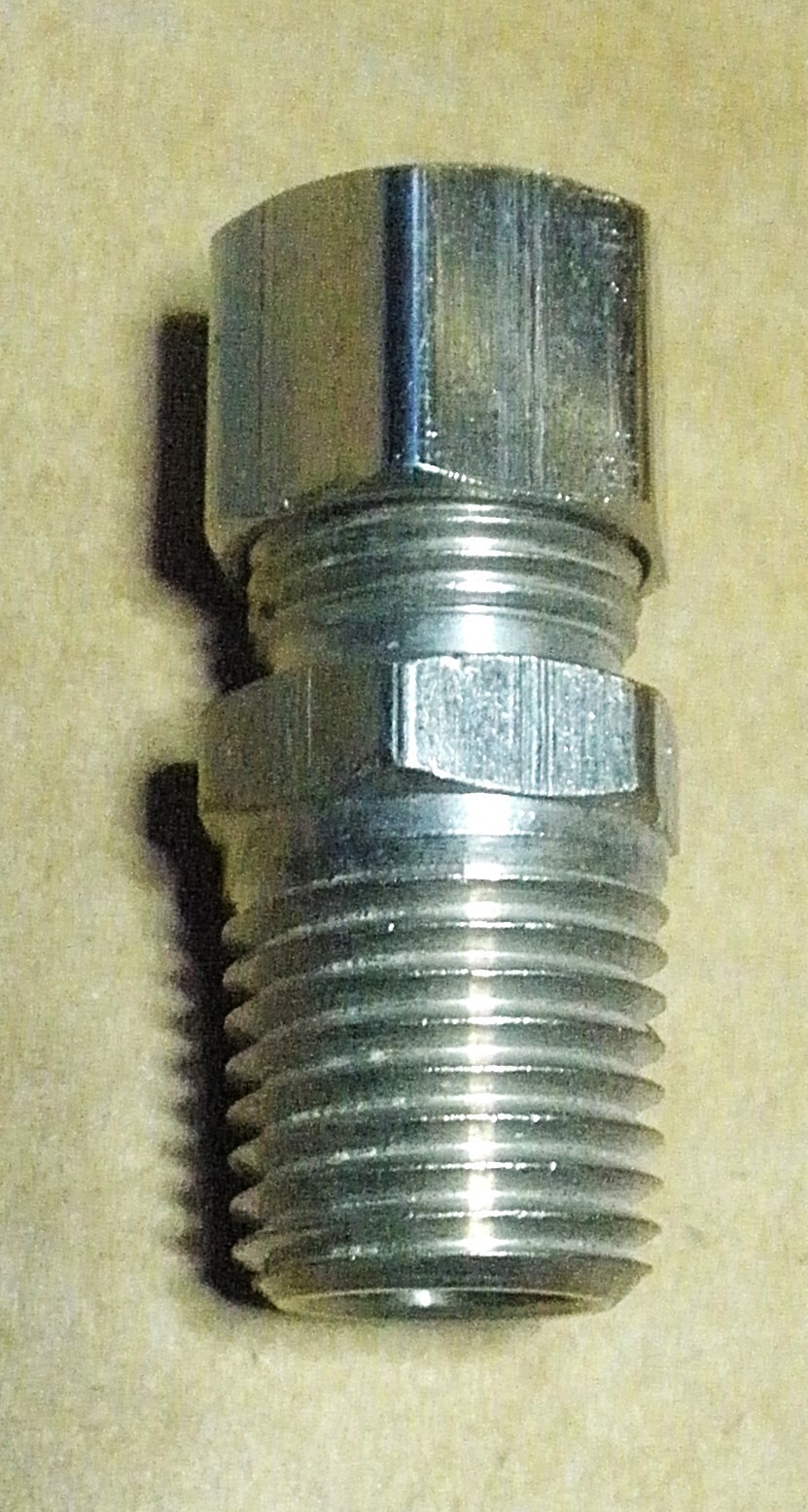 Keating 17555 OEM Fitting, Compression, Chromed