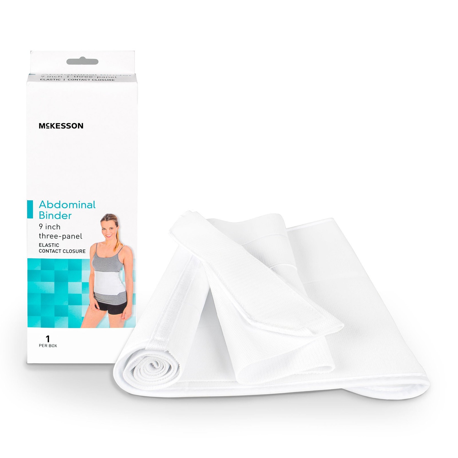 McKesson Abdominal Binder Small Medium 30 to 45 Inch Waist Circumference