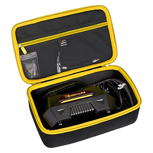 Case Compatible with AstroAI Tire Inflator Portable Air Yellow Zipper