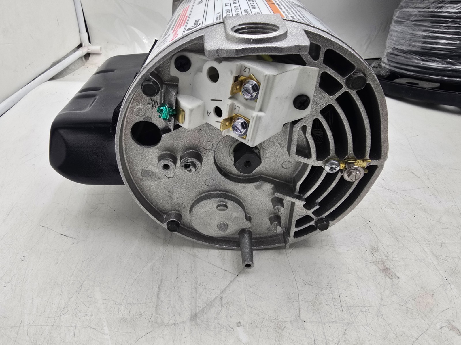 CENTURY B2844 E-PLUS SQUARE FLANGE 3HP FULL RATED 56Y MOTOR