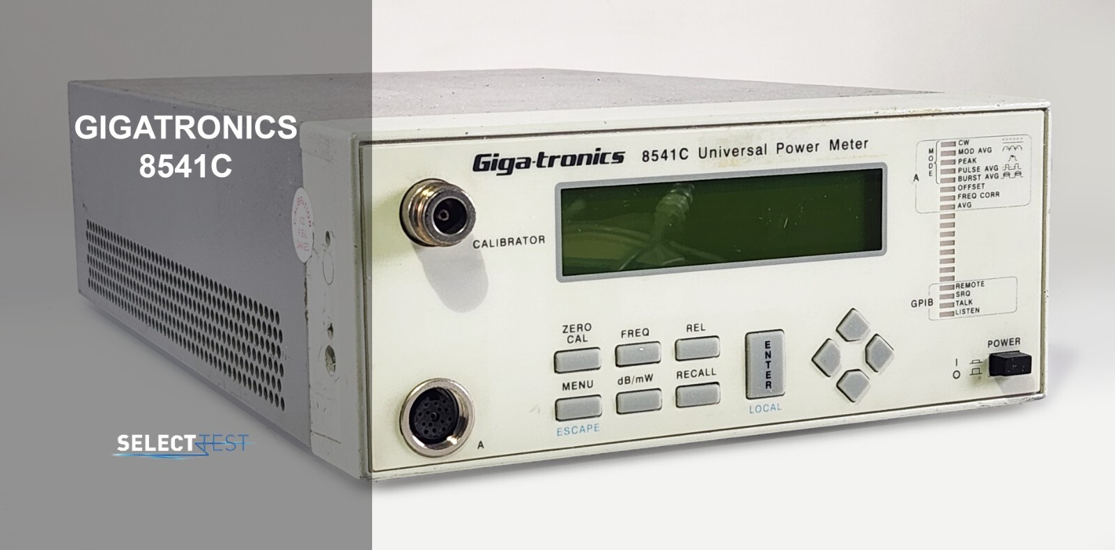 GIGATRONICS 8541C  100 KHz - 40 GHz RF POWER METER ****LOOK**** (REF: 550N)