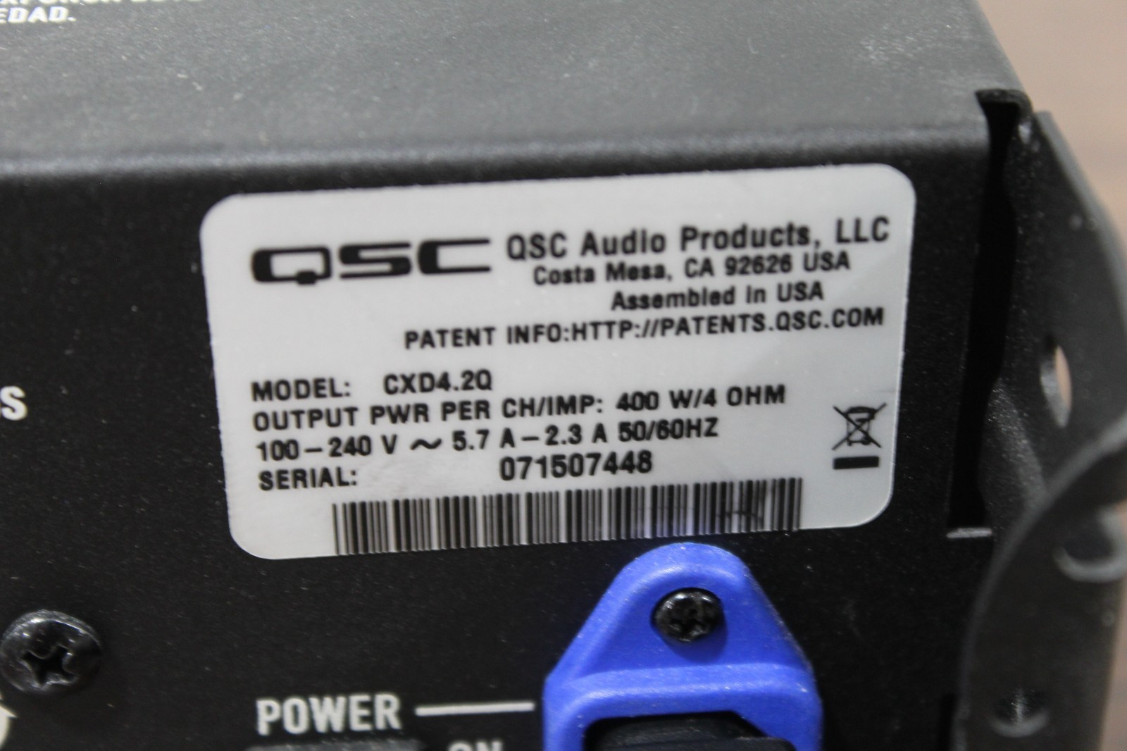 QSC CXD4.2Q