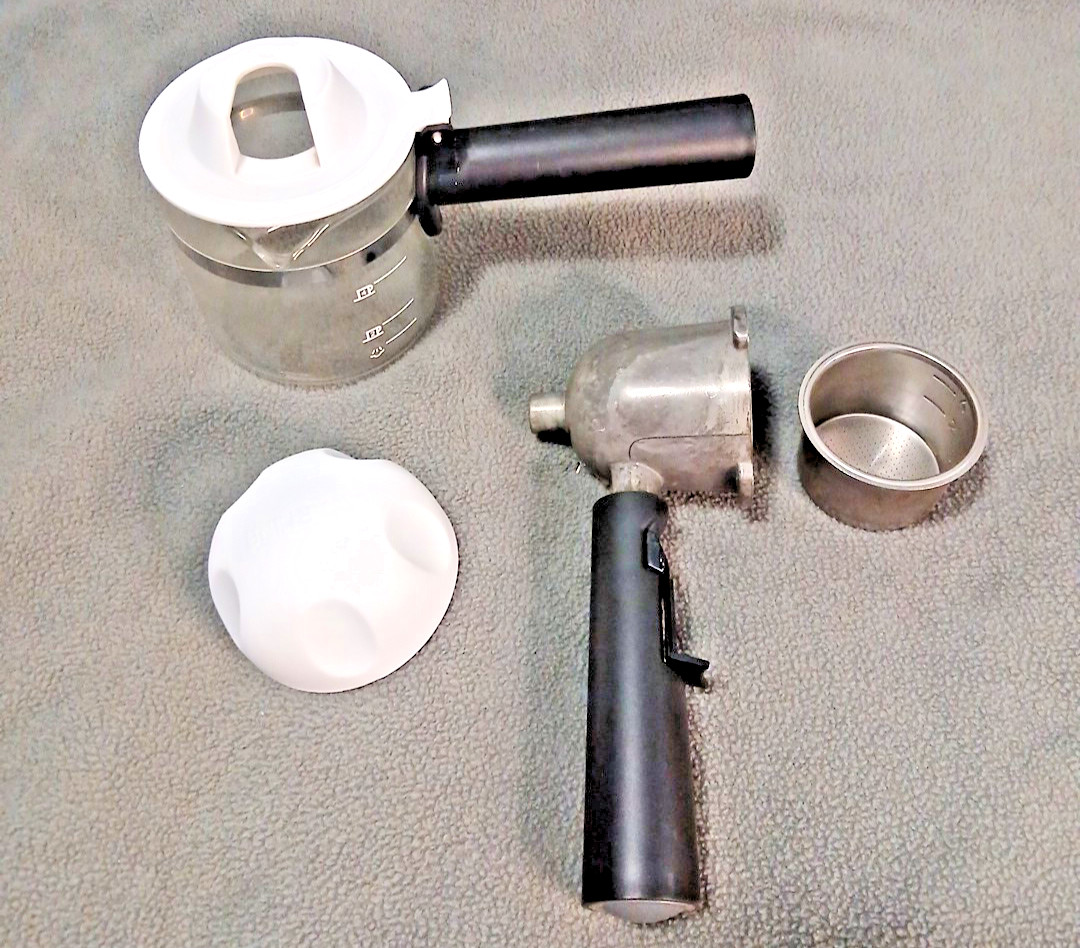 Yabano Espresso Machine Lot Of 4 CM6816  Expresso  Coffee  Parts White V.G.C...