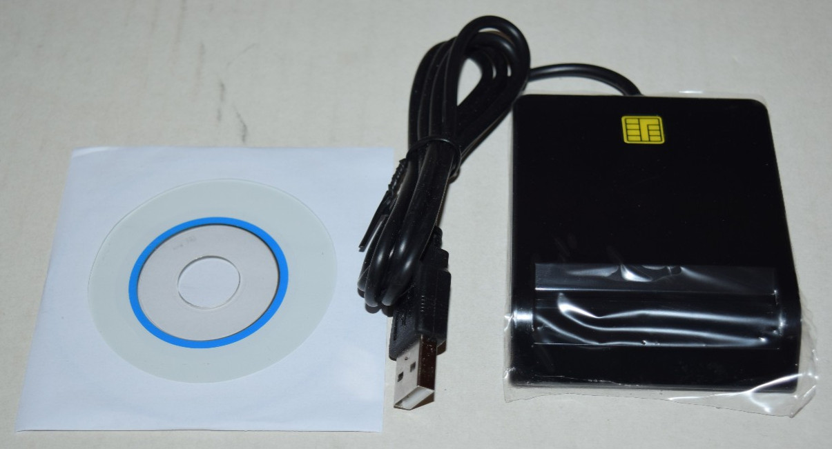 USB C Smart Card Reader, DOD Military CAC Common Access-Bank Card-ID for Windows