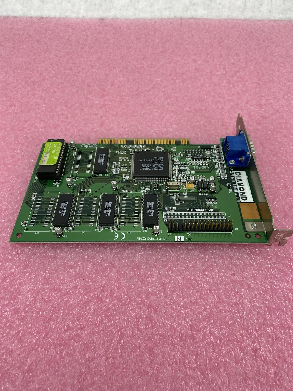 Diamond Multimedia Stealth 3D 2000 PCI Graphics Card