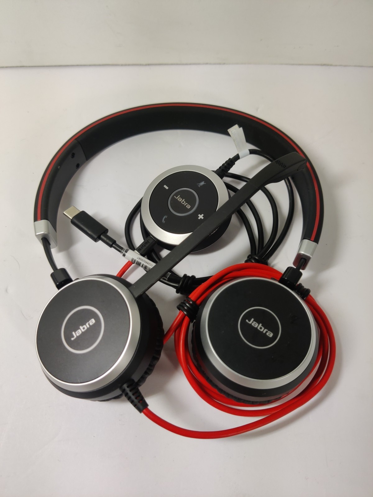 Jabra ENC010 USB Wired Headset for Business Skype w/ Inline Control NEW