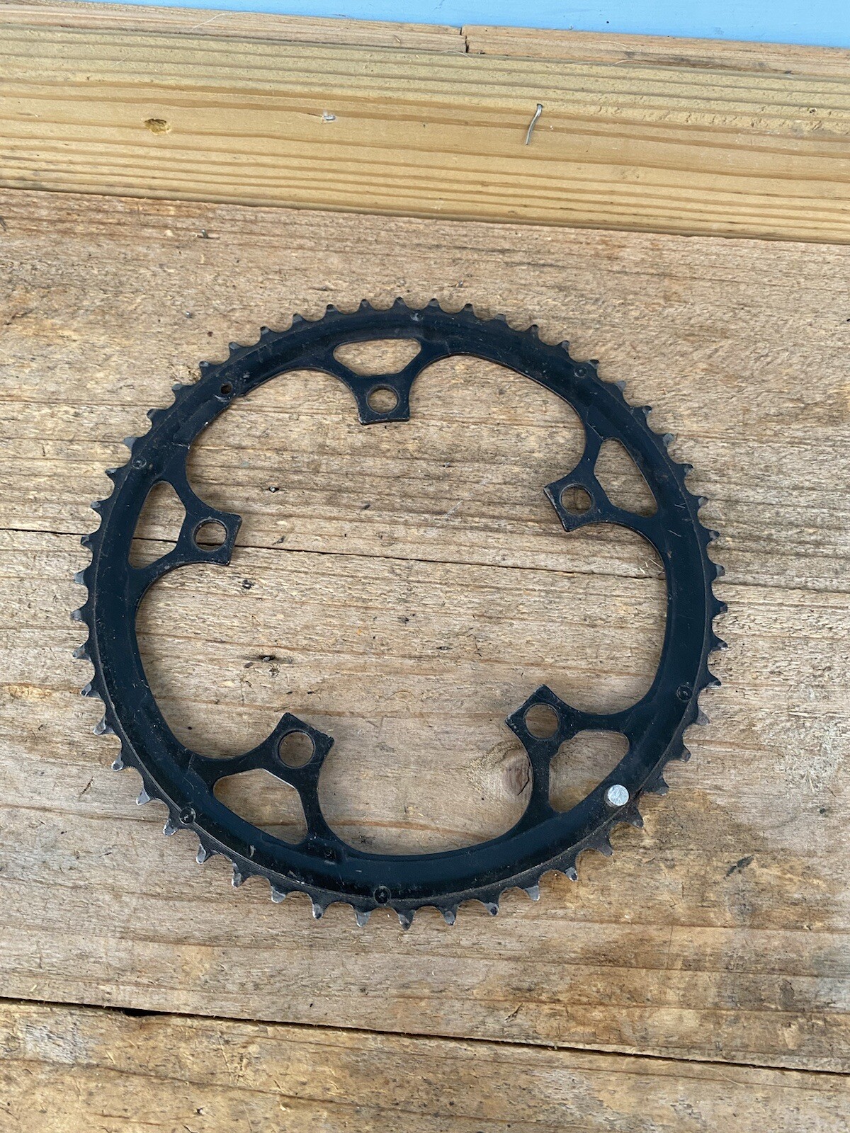 Vintage Heavy Duty Black 52t Chainring 130bcd  Road Bike Mountain Tour Steel